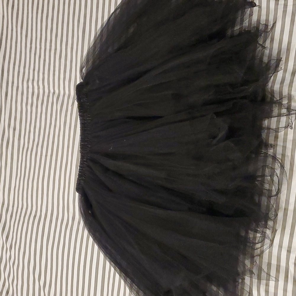Black Tulle Skirt